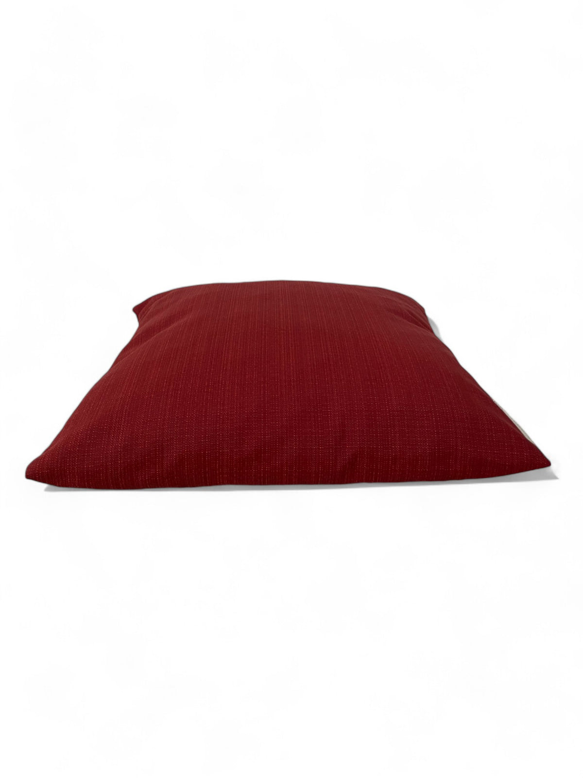 Sunbrella sierkussen 45x45 Linen Crimson Red