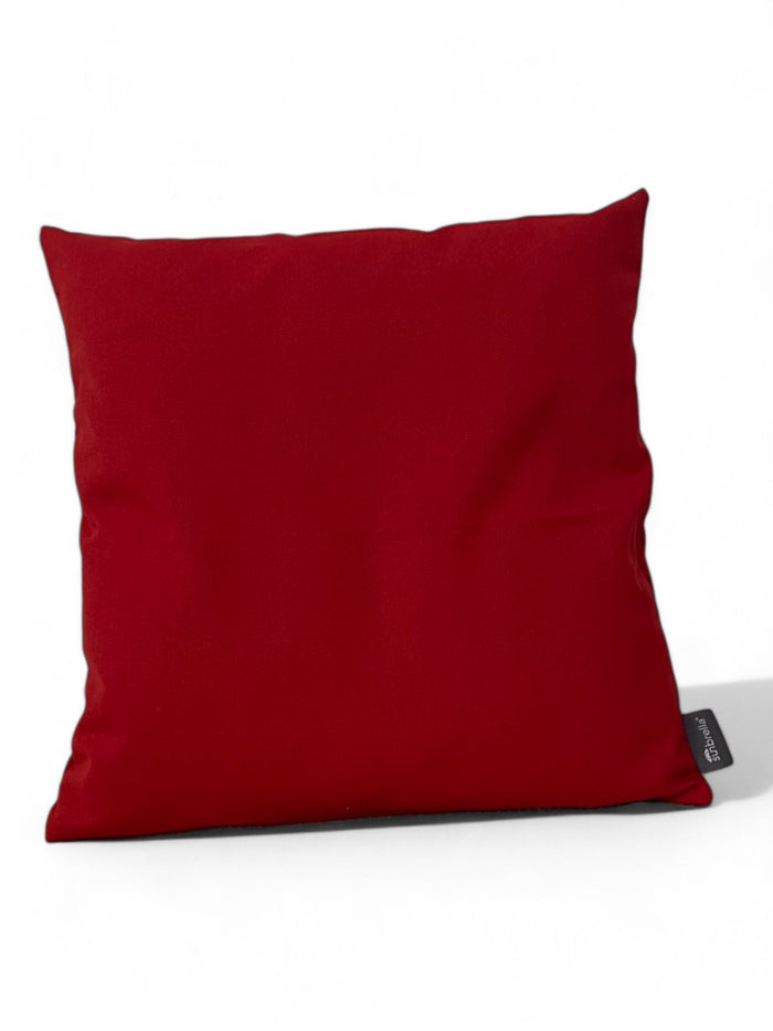 Sunbrella sierkussen 45x45 Solids Paris Red
