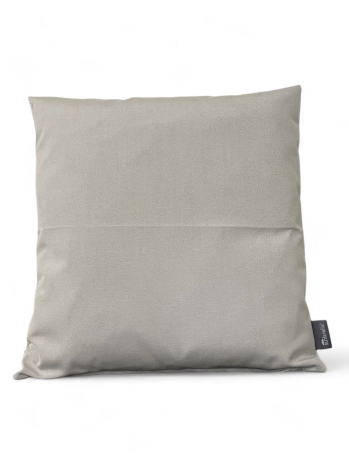 Sunbrella sierkussen 45x45 Solids silver grey