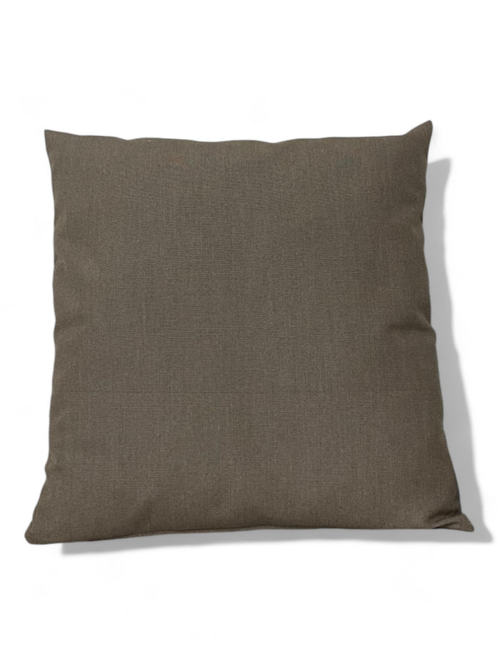 Sunbrella sierkussen 45x45 Solids Taupe Chiné
